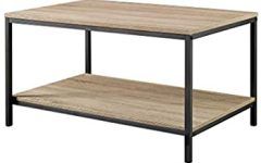 10 Ideas of Emmett Sonoma Tv Stands with Coffee Table with Metal Frame