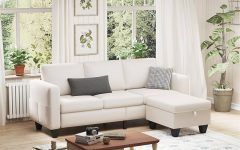 The Best Small L Shaped Sectional Sofas in Beige