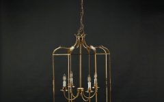 Antique Gild Lantern Chandeliers