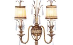 Antique Gold 18-inch Four-light Chandeliers