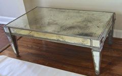 Antique Mirror Cocktail Tables