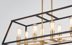 10 Ideas of Black and Gold Kitchen Island Light Pendant