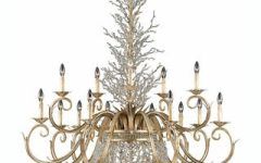 10 The Best Silver Leaf Chandeliers