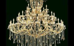 10 Collection of Soft Silver Crystal Chandeliers
