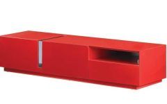 Black and Red Tv Stands
