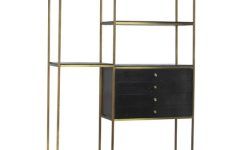2024 Latest Brass Bookcases