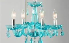  Best 10+ of Turquoise Mini Chandeliers