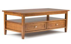 10 Best Collection of Black and Oak Brown Coffee Tables