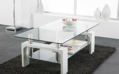 10 Inspirations Chrome and Glass Rectangular Coffee Tables