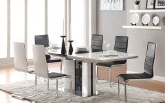 30 The Best Chrome Contemporary Square Casual Dining Tables