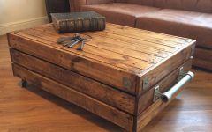 2024 Latest Brown Rustic Coffee Tables