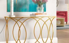 Geometric Console Tables