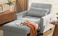 10 Photos Convertible Light Gray Chair Beds