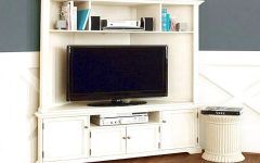 2024 Latest Corner Tv Cabinets for Flat Screens with Doors