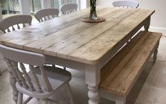 The 30 Best Collection of Country Dining Tables with Weathered Pine Finish