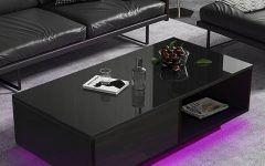 The Best Coffee Tables with Drawers and Led Lights
