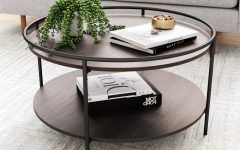 2024 Popular Natural and Black Cocktail Tables