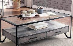10 Collection of Open Storage Coffee Tables