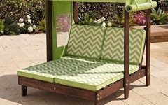Outdoor Chaise Lounge Chairs with Canopy