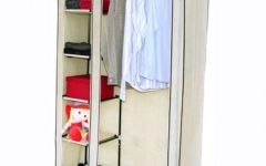 The 15 Best Collection of Double Canvas Wardrobes Rail Clothes Storage Cupboard
