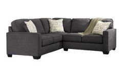 10 Ideas of 2pc Burland Contemporary Sectional Sofas Charcoal