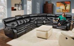 2024 Best of Leather Motion Sectional Sofas