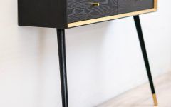 10 The Best Black and Gold Console Tables