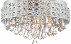 10 Best Collection of Brushed Nickel Crystal Pendant Lights