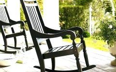 20 Ideas of Rocking Chairs for Outside
