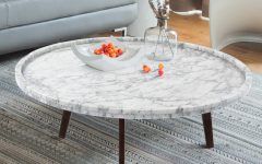 Marble and White Coffee Tables