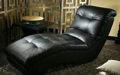 15 The Best Black Leather Chaises