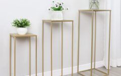 10 Photos Gold Plant Stands