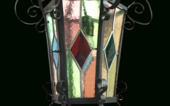 Forged Iron Lantern Chandeliers