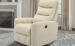 Hercules Oyster Swivel Glider Recliners