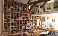 15 Ideas of Home Library Shelving System