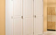 15 Best Collection of White Wooden Wardrobes