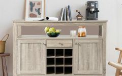 The 30 Best Collection of Fahey 58" Wide 3 Drawer Acacia Wood Sideboards