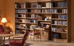 15 Ideas of Large Wooden Bookcases