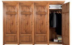Top 15 of Large Wooden Wardrobes