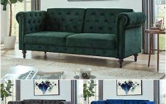 Molnar Upholstered Sectional Sofas Blue/gray