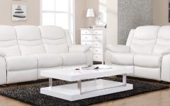  Best 10+ of White Leather Sofas