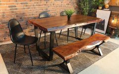 30 Collection of Dining Tables with Black U-legs