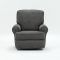 Rogan Leather Cafe Latte Swivel Glider Recliners