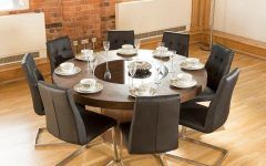 30 Best 8 Seater Wood Contemporary Dining Tables with Extension Leaf