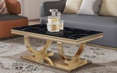 Rectangular Coffee Tables with Pedestal Bases