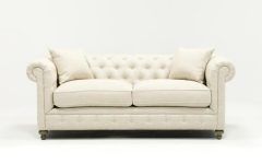 20 Collection of Mansfield Beige Linen Sofa Chairs