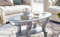 10 Collection of Mirrored and Silver Cocktail Tables