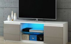 10 Ideas of Zimtown Tv Stands with High Gloss Led Lights