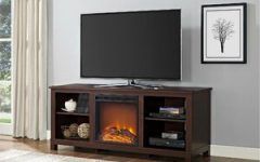 Rickard Tv Stands for Tvs Up to 65" with Fireplace Included