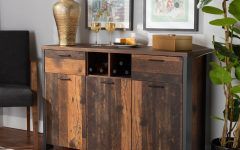 Brown Finished Wood Sideboards